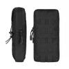 Tactical Hydration Pouch with Inner Bladder Water Bag Laser Cut MOLLE Hydration Pouch for Hiking Biking Running and Climbing (camo Black) view 2