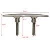 Boat Cleat | 7 3/4 Inch Stainless Steel view 4