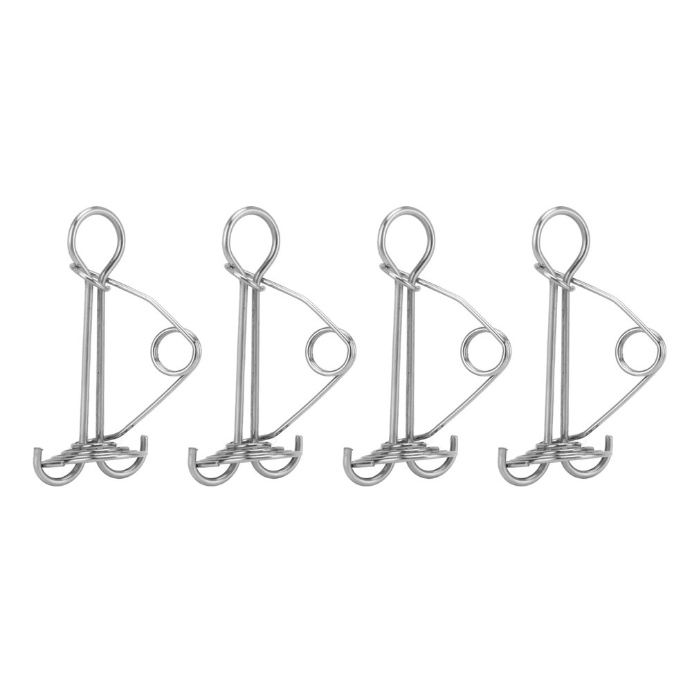 Awning Anchors Rope Tightener Deck Anchor Outdoor Windproof Super Light Tent Nail Pegs Spiral Tent Stakes for Camping Boat Hiking , 4Pcs Tent Stakes , 4Pcs Tent Stakes , Awning Anchors Rope Tightene