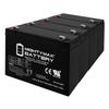Mighty Max Battery 6V 12AH F2 Replacement Battery for Hubbell HP1250-4 Pack view 1