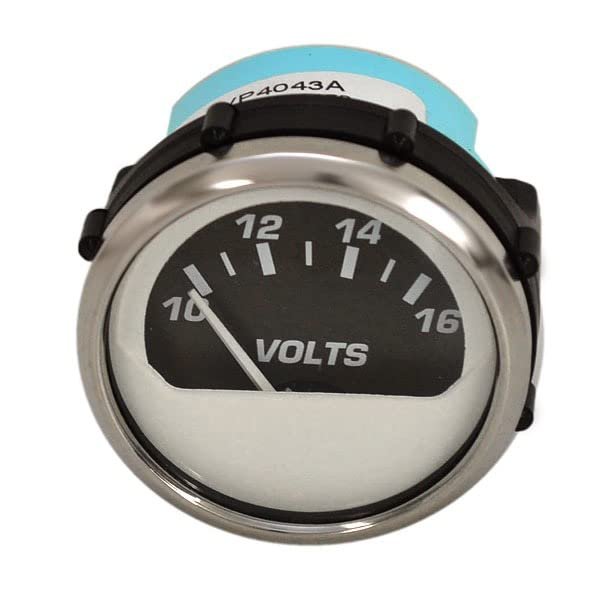 Faria Boat Volt Gauge VP4043A | Marine 2 Inch Black 12 Volt