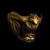 Half Face Samurai Mask Oni Mempo Japanese Ronin Demon NOH for Airsoft Paintball BB Gun Motorcycle Gold Joker KKD KK33 view 1
