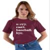 XX-Large Maroon Mens Sorry Can't Baseball Bye Funny Mom T-Shirt view 2