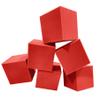 ENVIROLITE 6" Bulk Foam Cubes - Premium Quality Foam Cubes for Foam Pits | for BMX Pits, Trampoline Parks, Ninja Gyms, Gymnastics & Skatepark Foam Pits | 64 Foam Cubes, Red view 1