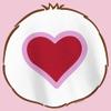Care Bears Tenderheart Bear Girls Short Sleeve Tee Shirt Light Pink view 2