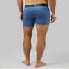 32 Degrees Cool Mens 4-PACK Quick Dry Performance Boxer Brief With Comfort Elastic Waistband, Black/Blue/Denim/Charcoal, X-Large view 4