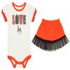 Outerstuff MLB Newborn (0M-9M)/Infants (12M-24M) Home Field Dress with Bloomer, Miami Marlins, 18 Months view 1