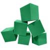 ENVIROLITE 6" Bulk Foam Cubes - Premium Quality Foam Cubes for Foam Pits | for BMX Pits, Trampoline Parks, Ninja Gyms, Gymnastics & Skatepark Foam Pits | 64 Foam Cubes, Kelly Green view 1