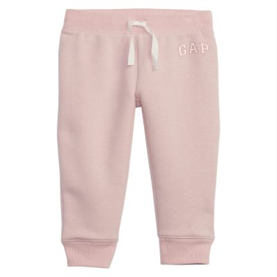 GAP Baby Girls Logo Pant Pure Pink 0-3M
