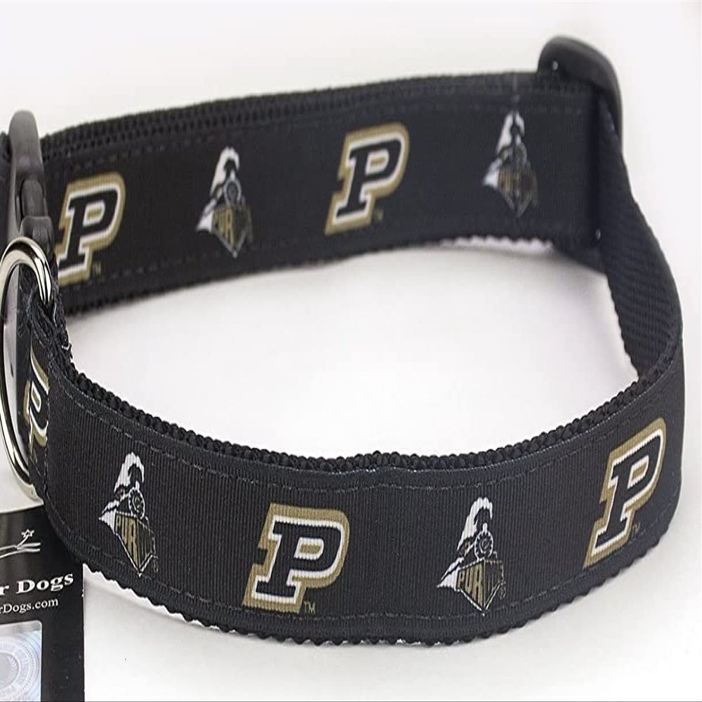 College Dog Collar (Large, Purdue)