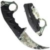 Snake Eye Tactical Everyday Carry Assist Style Folding Pocket Knife EDC (Green Camo) view 1