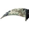 Snake Eye Tactical Everyday Carry Assist Style Folding Pocket Knife EDC (Green Camo) view 4