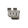 Rico Industries NCAA Utah Utes Antique Auto Emblem Antique Nickel Auto Emblem for Car/Truck/SUV view 1