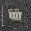 Rico Industries NCAA Utah Utes Antique Auto Emblem Antique Nickel Auto Emblem for Car/Truck/SUV view 4