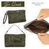 JuJuBe | Be Quick Shoulder Bag/Wristlet Purse Organizer for Travel or Diaper Bag | Camo Green, Mother's Day Gift view 2
