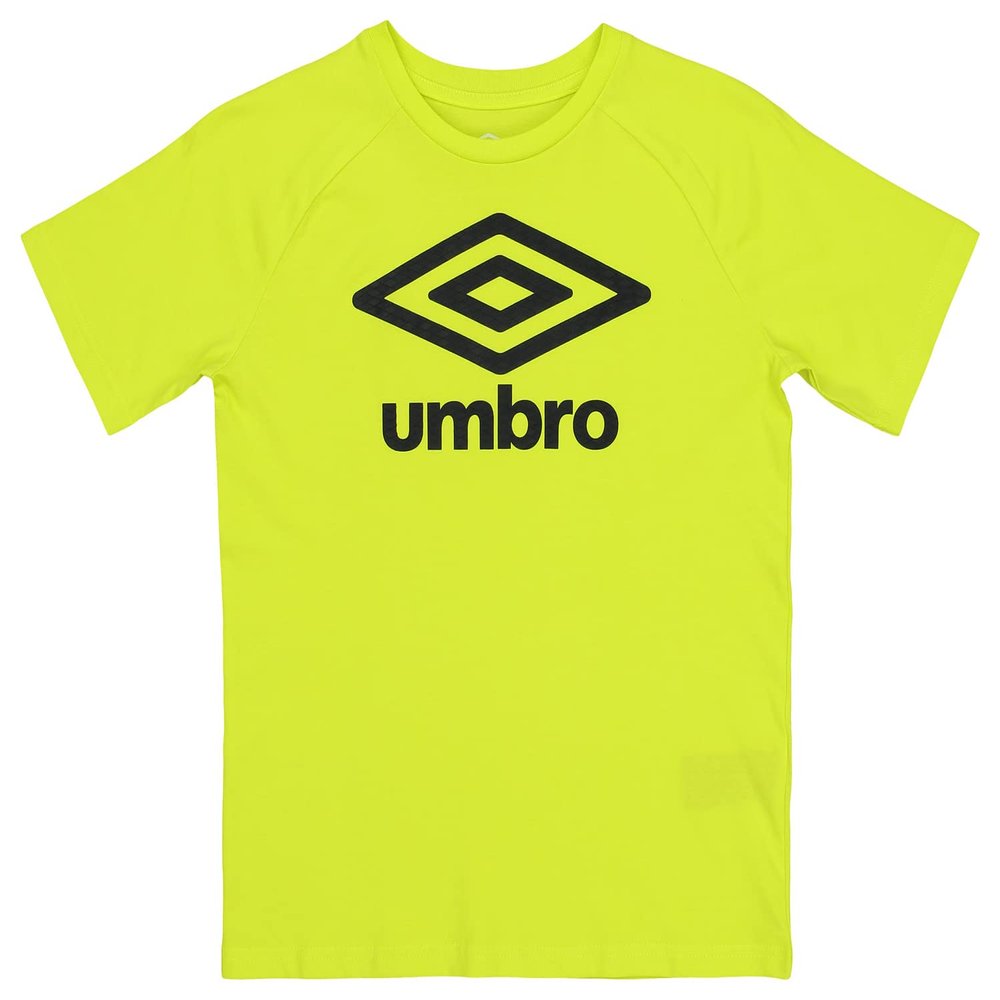 Umbro Boy's Youth (8-18) Logo Short Sleeve Tee, Sulphur Spring Medium (10-12)