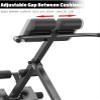 WAHHWF Hyperextension Bench Roman Chair Back Extension Machine - Adjustable and Foldable Back Extension Bench, Home Gym Abdominal Workout Equipment view 4