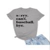 XX-Large Oxford Mens Sorry Can't Baseball Bye Funny Mom T-Shirt view 1