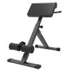 WAHHWF Roman Chair Abdominal Trainer, Heavy Duty Folding Roman Chair Hyperextension Bench Back Extension for Home Gym, Loads 330lbs (Color : Black) view 1