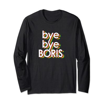 Prime Minister of UK, Boris Johnson, BoJo on the Go Long Sleeve T-Shirt