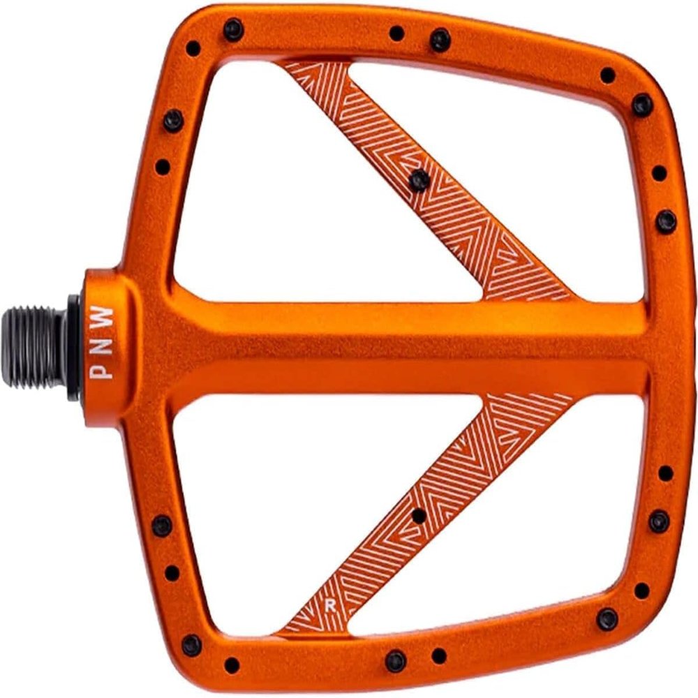 PNW Components Loam Alloy Pedals (Blood Orange)