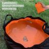 Collapsible Bucket 2 Gallon, Collapsible Sink Bucket 3 Pack, Portable Folding Bucket with Handle, Portable Camping Wash Basin Folding Water Container for Fishing (Size : Blue+Green+red) view 4