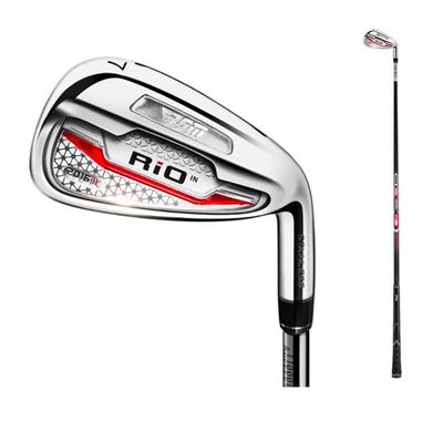 Golf Clubs Male Rio II #7 Iron Rod Right Hand Professional Pole Stainless Steel Head Men Golf Club Irons (Steel Shaft)