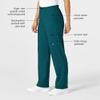 WonderWink W123 Unisex Multi-Cargo Scrub Pant - Caribbean Blue, 5X view 2