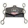 BAR H EQUINE Western Horse 5 in Mouth Heavy-Duty Gag Bit Solid Stainless Steel view 1