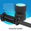 Chirp Focus Muscle Roller, Focus Wheel and Roller Handle in One, On-The-Go Muscle Massage Tool, Stretching Equipment, Targets Pressure Points, Focused Neck & Back Massager - 4" Holds Up to 500 lbs view 2