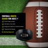 DAMAGE CONTROL Youth Football Mouth Guard  Breathable No Boil Mouthpiece, Protects Lips & Teeth, Works with Braces, Includes Helmet Strap  Sports Gear & Accessories (Black) view 4