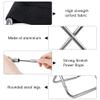 CUGBO 2Sets Portable Folding Camping Stool, Lightweight Camp Chair for Fishing Hiking, Compact Collapsible Travel Footstool for Outdoor, Beach, Backyard, Lawn,Picnic with Carry Bag,10.35" x 8.86" view 4