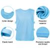 TopTie Scrimmage Training Vests Soccer Bibs Sports Pinnies for Adult/Young-Black-XL view 2