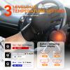 Savior Heated Glove Liners,Electric Heated Thin Gloves with Remaining Power Display,Rechargeable Hand Warmers,Suitable for Winter Driving,Typing,Running view 2