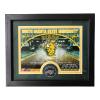 North Dakota State Bison 9" x 11" Photo Frame with Custom Print and A Minted Medallion Coin view 1