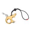 VGEBY Release Aid, Archery Thumb Aluminum Alloy Release Aids 3 Finger Grip Caliper for Outdoor Accessories(Gold) view 4