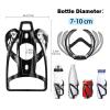 Suruid Bike Bottle Holder & Cage - Ultralight Plastic, BPA-Free 25oz Water Bottle for MTB & Road Bikes view 2
