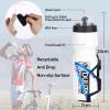 Suruid Universal Bike Bottle Cage with BPA-Free 25oz Bottle view 3