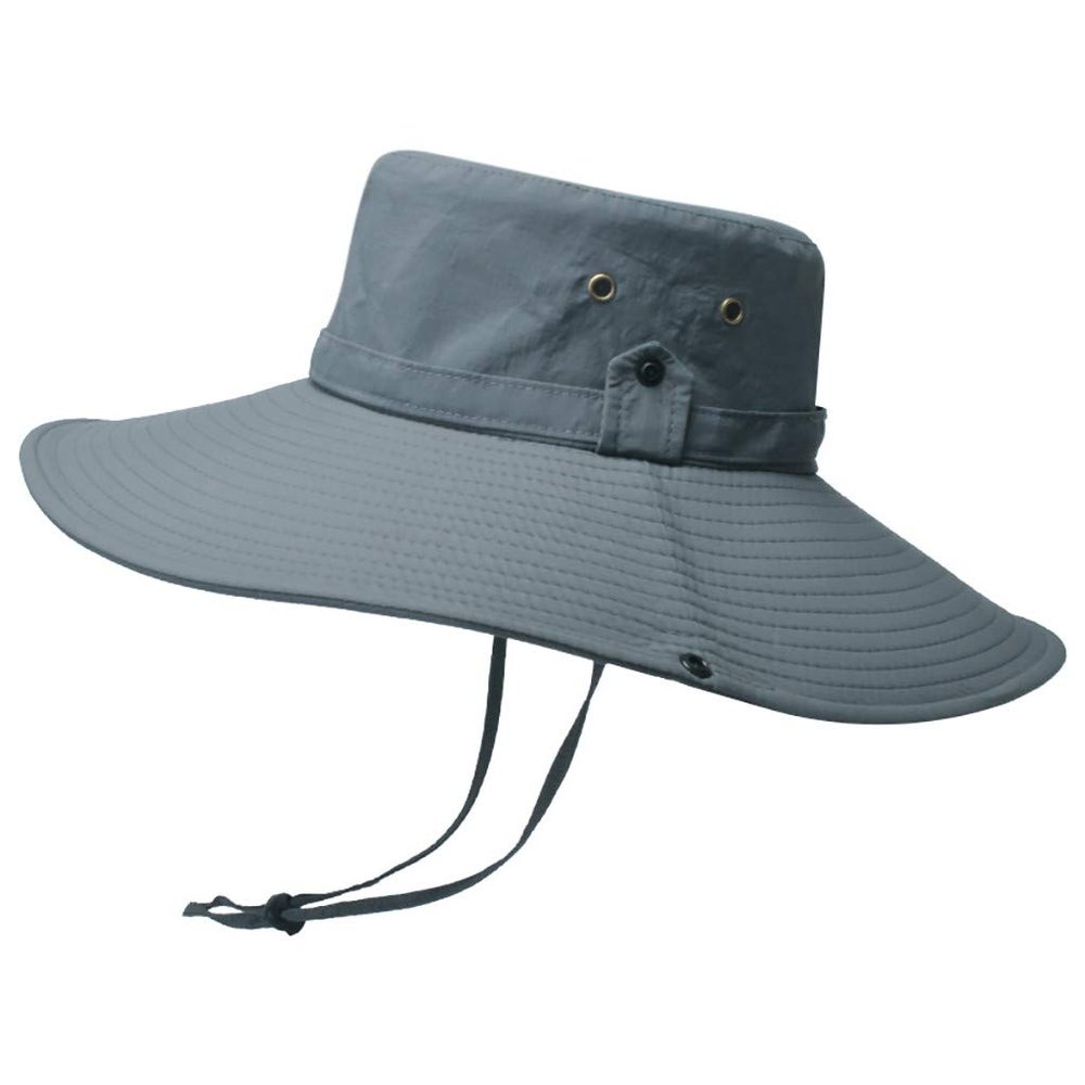 88rising Bucket Hat Waterproof Breathable Hat Foldable Cap Fisherman Mens Protection Baseball Caps (Dark Gray, One Size)