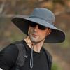 88rising Bucket Hat Waterproof Breathable Hat Foldable Cap Fisherman Mens Protection Baseball Caps (Dark Gray, One Size) view 4