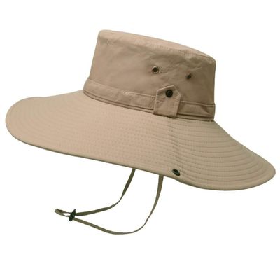 88rising Bucket Hat Waterproof Breathable Hat Foldable Cap Fisherman Mens Protection Baseball Caps (Beige, One Size)
