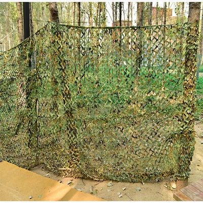 LGLFDJ Kids Camouflage Netting Tent, Large Camo Netting with Mesh Backing, Woodland Shooting Hunting Privacy Screen, Outdoor Environmental Isolation Net (Size : 7X12m(23ft X 40ft))