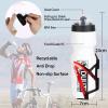 Suruid Bike Bottle Holder with BPA-Free 25oz Bike Bottle - Ultralight Plastic Cage for MTB & Roadvehicles view 3