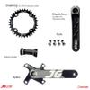 JGbike Crank Arm Set Mountain Bike Crankset Arm Set 170mm 104 BCD with 68 73 Bottom Bracket Kit and Chainring Bolts for MTB BMX Road Bicyle,Compatible with Shimano,SRAM,FSA, Gaint view 4