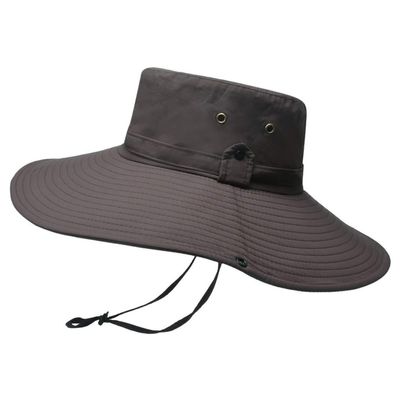 88rising Bucket Hat Waterproof Breathable Hat Foldable Cap Fisherman Mens Protection Baseball Caps (Coffee, One Size)