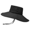 88rising Bucket Hat Waterproof Breathable Hat Foldable Cap Fisherman Mens Protection Baseball Caps (Black, One Size) view 1