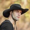 88rising Bucket Hat Waterproof Breathable Hat Foldable Cap Fisherman Mens Protection Baseball Caps (Black, One Size) view 4