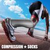 CHARMKING Compression Socks for Women & Men Circulation (3 Pairs) 15-20 mmHg is Best Athletic for Running, Flight Travel, Support, Cycling, Pregnant - Boost Performance, Durability (S/M, Multi 52) view 3
