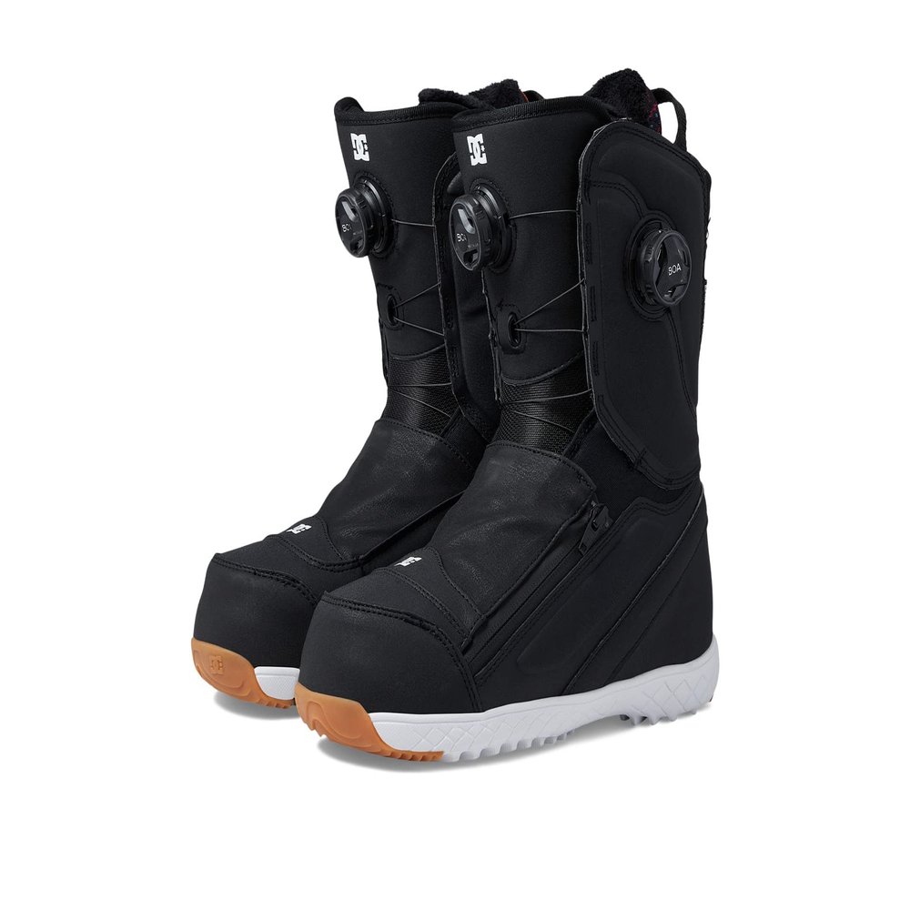DC Mora BOA Snowboard Boots Black/White/Black 9 B (M)