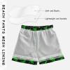 Aflyko Board Shorts Green Motocross Swim Trunk Toddler Bathing Suit Boys Girls Beach Swimwear Quick Dry Swimming Shorts All Day Shorts Gym Shorts XL view 3